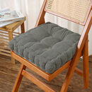 樱竺儿坐垫加厚椅子垫屁股座垫屁垫公室久坐神器学生宿舍教室办座椅垫子 茶绿【方形】10cm加厚 45*45cm【加厚防滑】