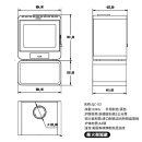 真火燃木壁炉木柴烧水民宿农村家用现代客厅室内取暖炉柴火炉壁炉 QC-03真火燃木壁炉柴火架短款