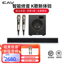 CAV 家庭ktv音响家用客厅家庭影院卡拉ok电视音响组合套装回音壁k歌家庭影院电视音响设备家用音响 投影仪电视音响回音壁soundbar