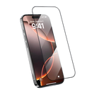 【准新品】京东京造【高清2片装】苹果16/15通用钢化膜iPhone16手机膜防尘防摔抗指纹超薄全覆盖送贴膜神器  