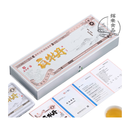 维霆福鼎花香白茶2018年白牡丹茶叶小方片饼干茶小铁盒180g+礼盒 花香白牡丹一条180g