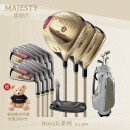 MAJESTY玛嘉斯帝高尔夫球杆套杆女杆Royale荣耀系列球杆日本进口2023新款 碳素 L 白金色球包
