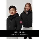 加拿大鹅（Canada Goose）Grizzly 儿童飞行员夹克户外派克大衣大鹅羽绒服 经典升级 4578K 61 黑色 45 ——4-5岁