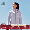 KOLON SPORT/可隆软壳夹克 女子户外休闲防风登山防泼水连帽外套 LKJK4MNT86-LA 薰衣草紫 165/M