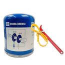 WABCO克诺尔原装干燥罐解放天龙豪沃欧曼滤水滤油通用干燥罐 蓝罐超强滤油滤水【带扳手】