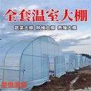 爱悦大棚骨架爱悦温室大棚钢管蔬菜棚养殖养鸡保温庭院种植椭圆管暖棚 3*10米长标准版（带膜）
