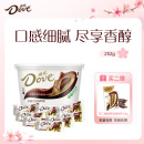 德芙（Dove）丝滑牛奶巧克力分享碗装18粒252g休闲儿童零食糖果生日女生礼物