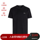 男装 杰尼亚 ZEGNA 男士棉质圆领短袖T恤 E7360A5 B760 K09 黑色 46