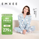 嫚熙（EMXEE）月子服春秋产后哺乳孕妇睡衣居家外出可外穿哺乳睡衣套装家居服