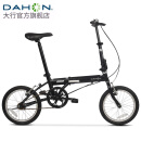 大行（DAHON）KT610折叠自行车16英寸单速男女学生上班上学城市通勤单车 黑色