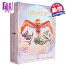 哈利波特立体书 魔法世界生物 立体书 英文原版  Harry Potter A Guide to Wizarding World Creatures  电影立体画册 中商原版