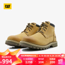 CAT卡特大黄靴工装靴男靴皮鞋户外中帮靴DOUBLEDAY商场同款P721555 卡特黄 41