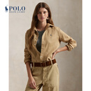 Polo Ralph Lauren 拉夫劳伦 女装 经典版型亚麻衬衫RL26484 250-卡其色 XS