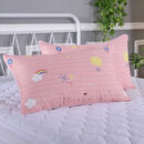 蜜后单人枕头套装学生宿舍男女寝室家用一对装双人枕芯带枕套简约枕套 彩虹（拉链款） 枕头套1个（不包括枕头芯）