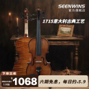 圣维斯（SEENWINS）SEENWINS圣维斯SW100手工实木小提琴初学者儿童考级入门成人初学 SEENWINS SW100 4/4 身高150以上