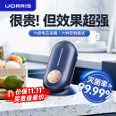 UORRIS德国欧瑞氏果蔬清洗机无线蔬菜去农药残留水果清洗神器洗菜消毒净化器净化机 【轻奢蓝】六倍电解片丨六大食材定制模式丨结束提醒 收藏即赠【365天质保+15天免费体验】