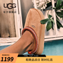 UGG2023秋季女士休闲舒适浅口低帮厚底豆豆鞋时尚懒人鞋 1122553 CHE | 栗色 37