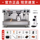 淘厨乐意大利进口FAEMA E98UP飞马双头意式电控高杯萃取半自动商用咖啡机咖啡馆 双头白色【送A80磨豆机/爱惠浦双道/上门安装】