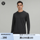lululemon 丨Metal Vent Tech 男士运动长袖 T 恤 2.0 LM3CX4S 炭黑 M