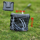 TAYLOR泰勒Spider红蜘蛛方形推杆套高尔夫球杆套 杆头套保护套球头帽套 黑色Spider_方形推杆套_磁铁闭合