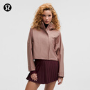 lululemon丨Rain Chaser女士运动夹克 LW4CANS 暮光玫瑰棕 S /6