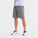 迪卡侬（DECATHLON）运动短裤男春季宽松透气速干健身瑜伽训练美式篮球短裤SAY4 深灰条纹(拉链口袋) L