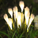 时宴太阳能庭院灯户外防水家用花园院子别墅芦苇室外装饰地插灯 太阳能布丝芦苇灯【八只装】
