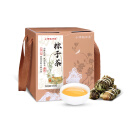 小师姐评茶蒸蒸日上 政和荒野古树白茶寿眉小师姐评茶粽子茶 500g 粽子茶