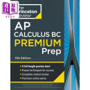 Princeton Review Calculus BC Premium Prep 2025普林斯顿AP备考指导 微积分BC