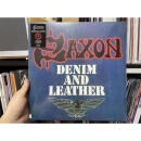现货Saxon - Denim And Leather 重金属 彩胶黑胶LP唱片