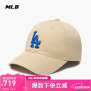 MLB帽子男女软顶棒球帽虞书欣明星同款运动鸭舌帽3ACP6601N-07BGS-F