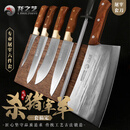 龙之艺剔骨分割刀套装屠宰专用刀全套砍骨刀杀猪放血刀尖刀特快屠夫刀
