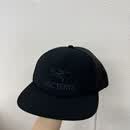始祖鸟（ARC’TERYX）春夏帽子 中性男女同款均码帽子 Small bird hat 均码 Logo trucker flat 黑色blk