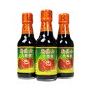 新捷士大闸蟹香醋100g 蟹醋 瓶装 酿造醋山西特产 蟹醋100ml * 3瓶