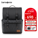 新秀丽（Samsonite）双肩包男士电脑背商务休闲通勤书包大容量送男友老公礼物TT1 黑色|净重0.9kg