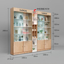 法策玻璃柜子带锁培训班积分兑换礼品展示柜礼物柜样品展柜陈列柜 【组合4】230*27.5*200