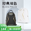Kawasaki川崎羽毛球包双肩包运动背包独立鞋袋KBP-8220黑色