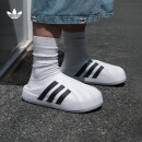 adidas adiFOM SUPERSTAR MULE拖鞋厨师鞋穆勒鞋阿迪达斯三叶草 白/黑 42