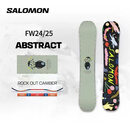 萨洛蒙（Salomon）24-25雪季新品专业公园自由式滑雪单板ABSTRACT L47660800 143cm