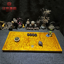 汉帝唐韵（HDTYU）金丝楠木茶盘整块实木家用客厅排水天然原木根雕茶具茶托茶台 100*43*5cm