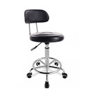 积巧（JIQIAO）吧台椅 理发美容滑轮椅子 实验室升降椅 工作吧椅子 颜色可选 ZJ