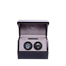 RAPPORT英国摇表器Perpetua上弦器自动转表器手表摇摆器多表位腕表晃表器礼物节日送礼 Perpetua黑色W572(2表位)