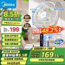 美的（Midea）【劲风酷爽】七叶轻音柔风电风扇家用遥控落地扇台式桌面小型风扇大风力节能立式摇头电扇 SAH30BK