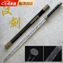豹潜木剑汉剑宝剑古风道具玩具剑带剑鞘冷兵器练习COS道具摆件 汉剑银龙【竹制全长100cm】 【高韧性 不易折】