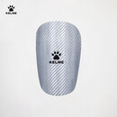 卡尔美（KELME）专业碳纤维大师护腿板足球插板式青少年专用成人护具 银色 均码