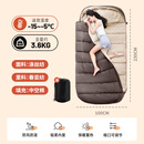 北极狼（BeiJiLang）睡袋秋冬加厚加宽户外保暖睡袋帐篷露营办公午休抗寒保暖睡袋被子