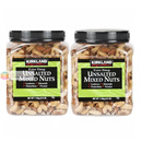 柯克兰（Kirkland）坚果美国进口混合坚果原味盐味混合坚果1130g 原味综合坚果1130g*2罐