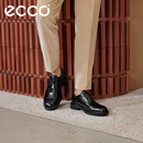 爱步（ECCO）商务皮鞋男鞋 夏季牛津鞋通勤正装皮鞋 都市伦敦525684 黑色52568401001 43