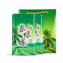 海南特产海南春绿茶正宗五指山茶250g*2罐礼品装新茶叶批发价 海南春绿茶250g2罐送礼品袋