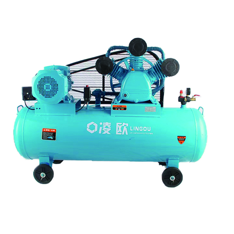 oubolun 空压机工业级大型380V高压气泵空气压缩机小型220V喷漆打气泵 